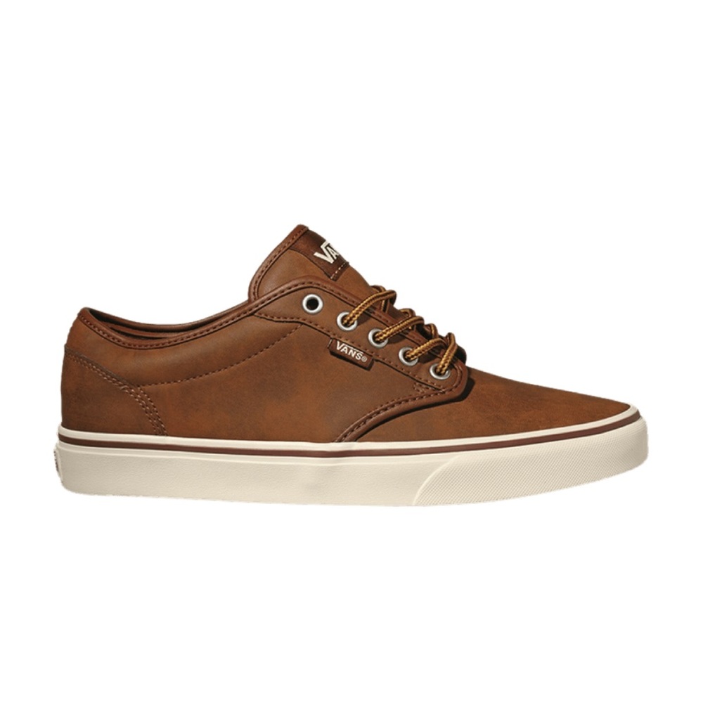Vans Atwood Leather Brown/Marshmallow WMNS sneakers - Picture 2 of 16